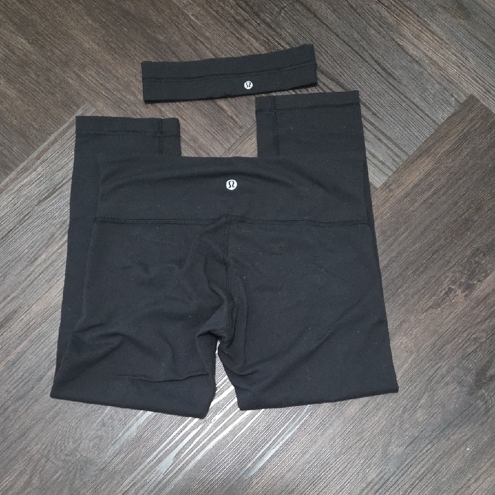 lululemon athletica Kids Charcoal Leggings